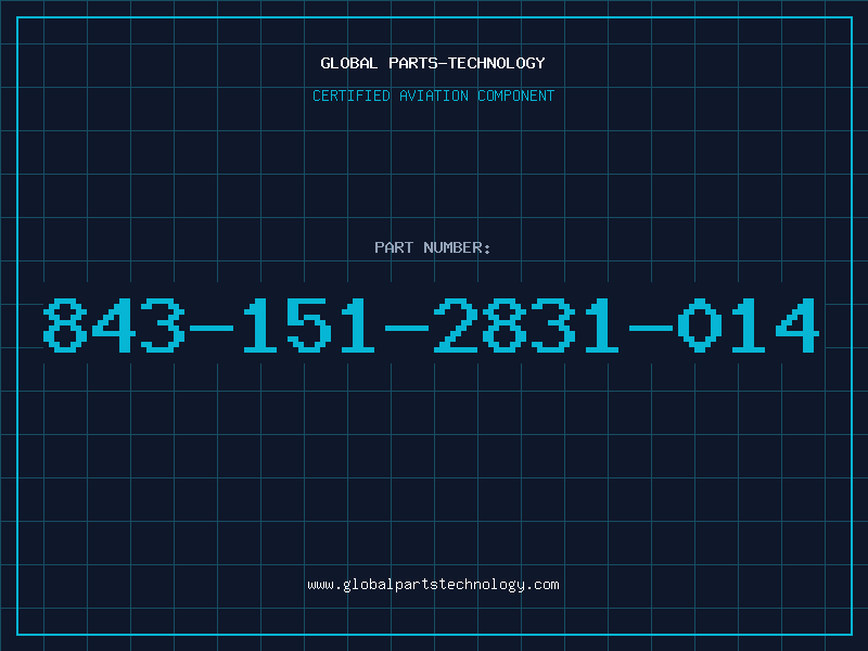Aviation Part 843-151-2831-014