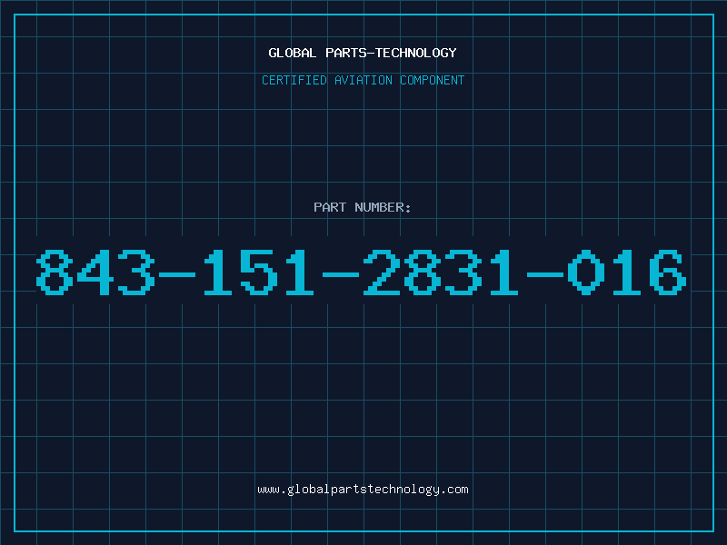 Aviation Part 843-151-2831-016