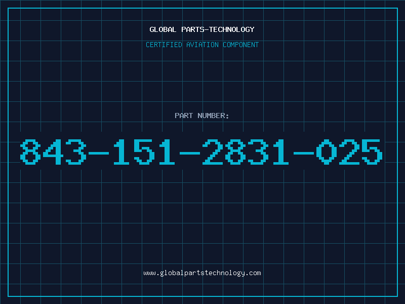 Aviation Part 843-151-2831-025