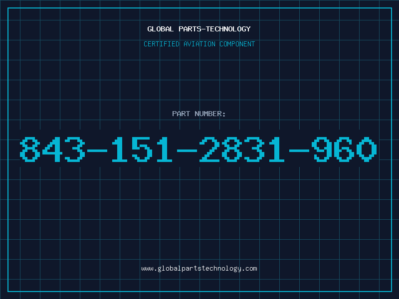 Aviation Part 843-151-2831-960
