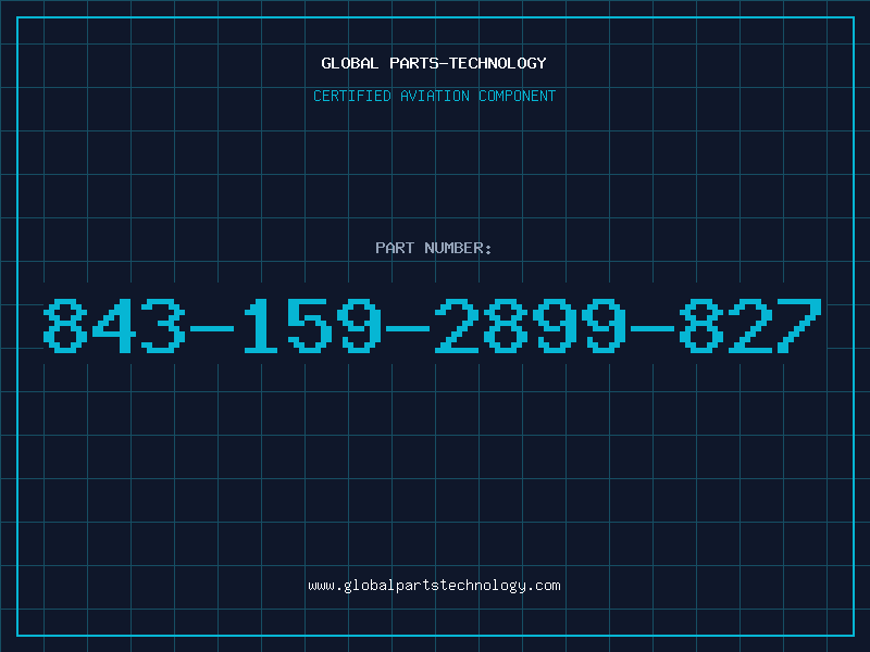 Aviation Part 843-159-2899-827