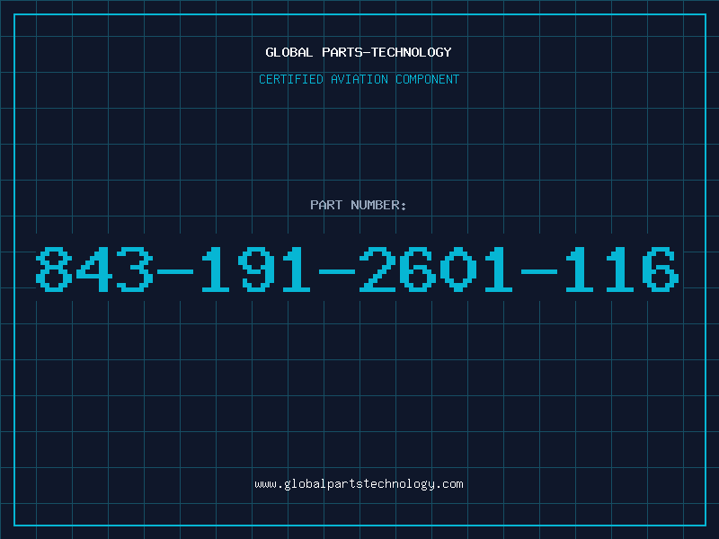 Aviation Part 843-191-2601-116