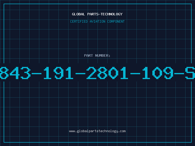 Aviation Part 843-191-2801-109-S