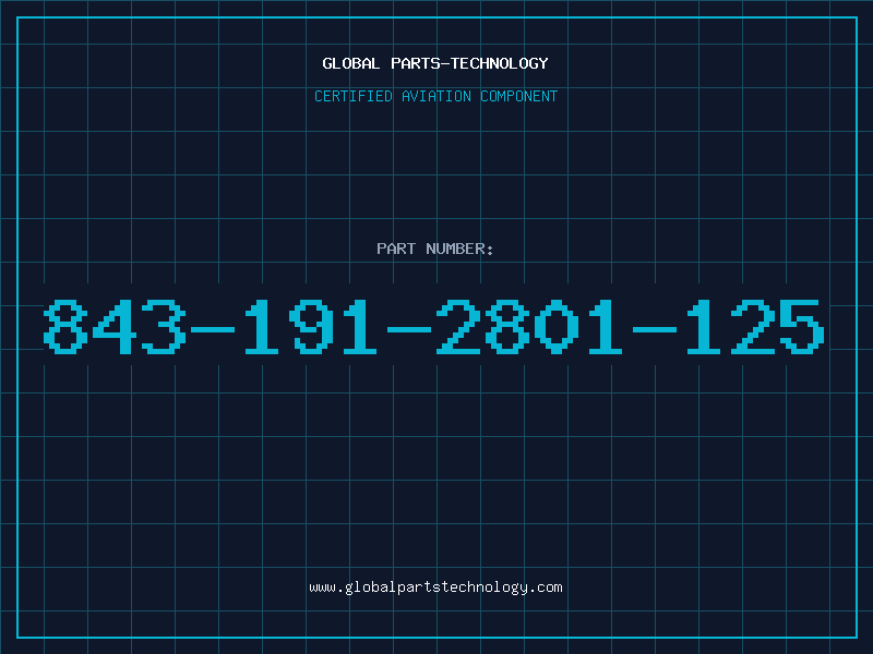 Aviation Part 843-191-2801-125