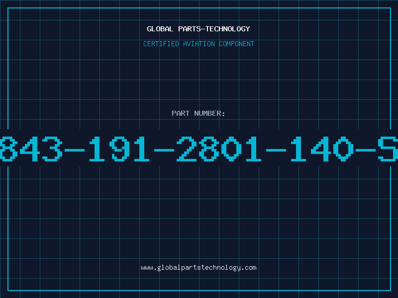 Aviation Part 843-191-2801-140-S