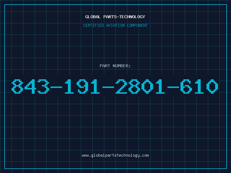 Aviation Part 843-191-2801-610