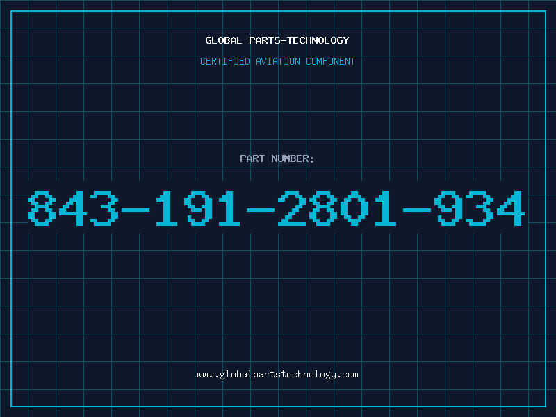 Aviation Part 843-191-2801-934