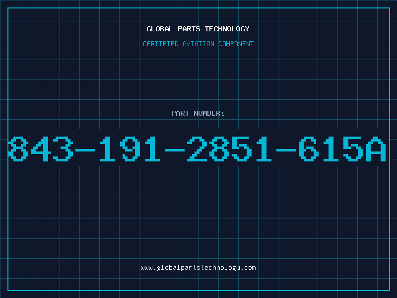 Aviation Part 843-191-2851-615A