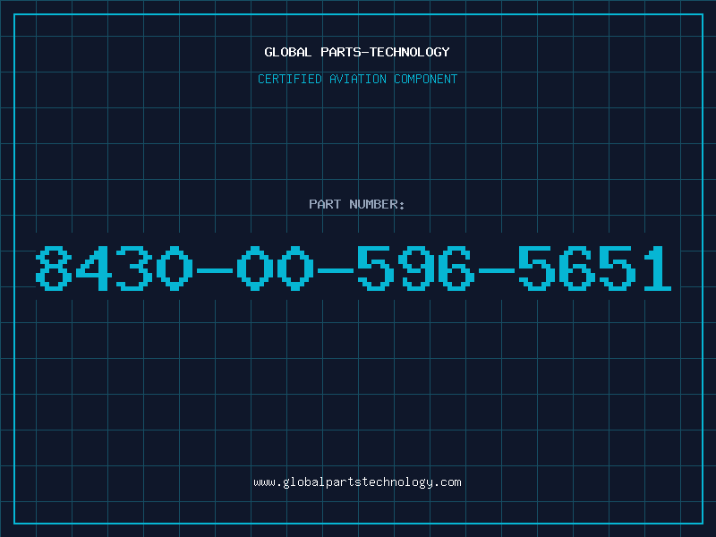 Aviation Part 8430-00-596-5651
