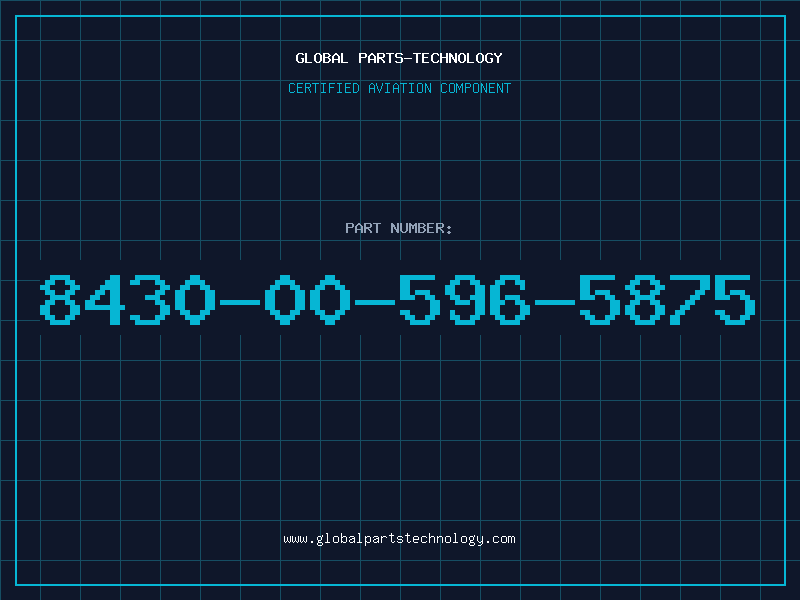 Aviation Part 8430-00-596-5875