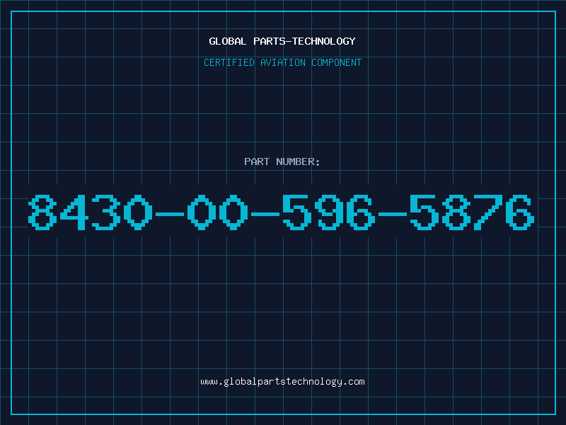 Aviation Part 8430-00-596-5876