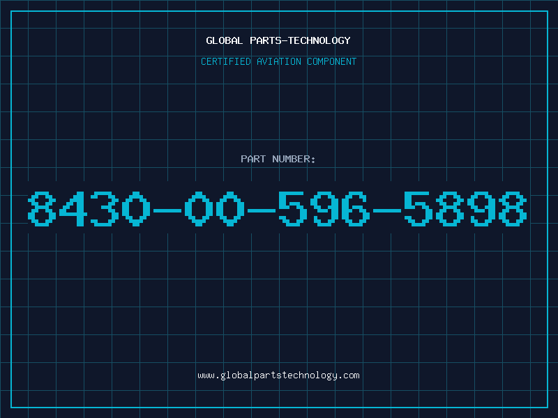 Aviation Part 8430-00-596-5898