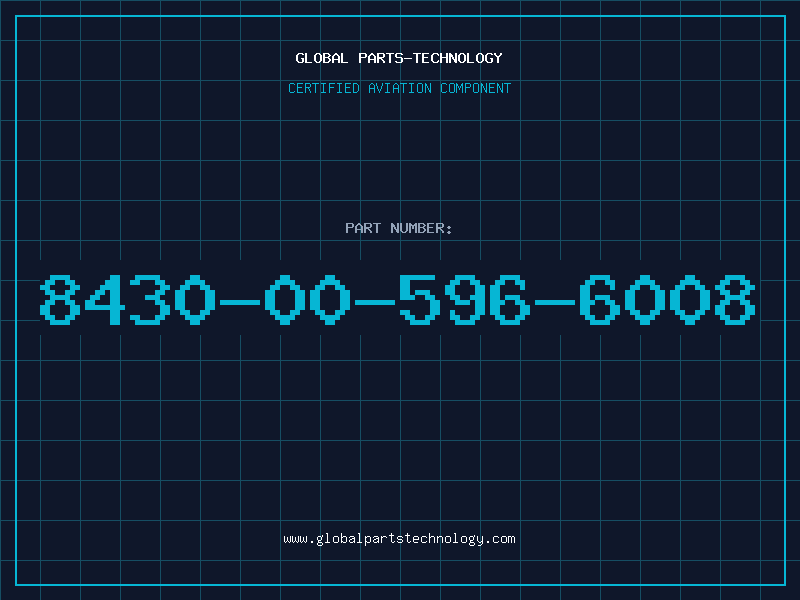 Aviation Part 8430-00-596-6008