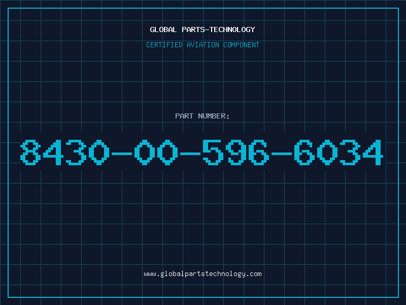 Aviation Part 8430-00-596-6034