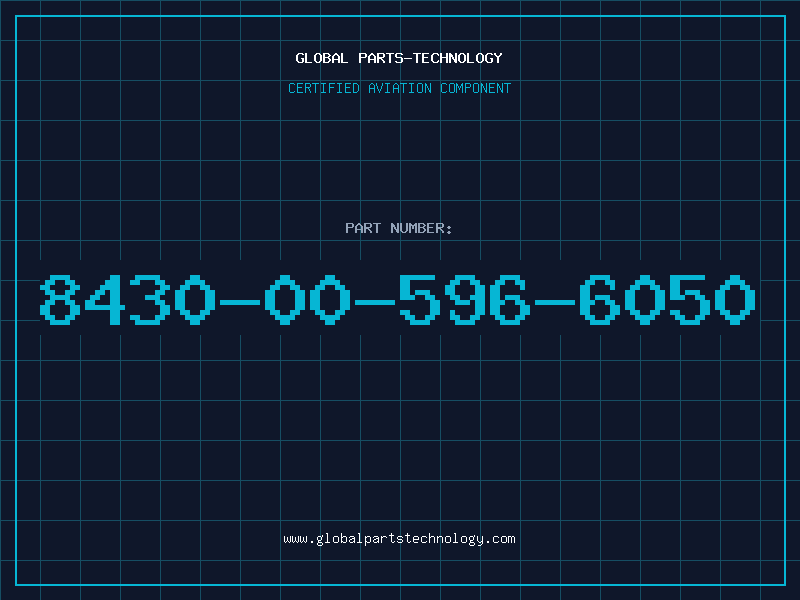 Aviation Part 8430-00-596-6050