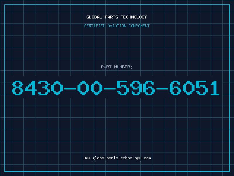 Aviation Part 8430-00-596-6051