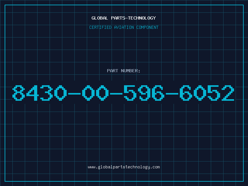 Aviation Part 8430-00-596-6052