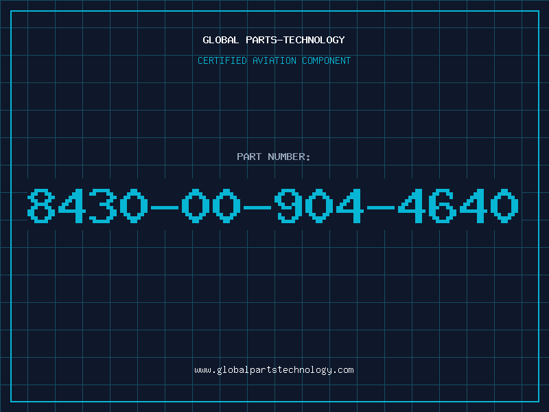 Aviation Part 8430-00-904-4640