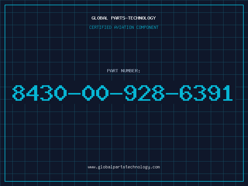 Aviation Part 8430-00-928-6391