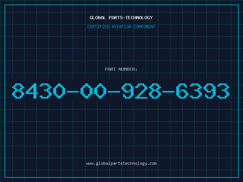 Aviation Part 8430-00-928-6393