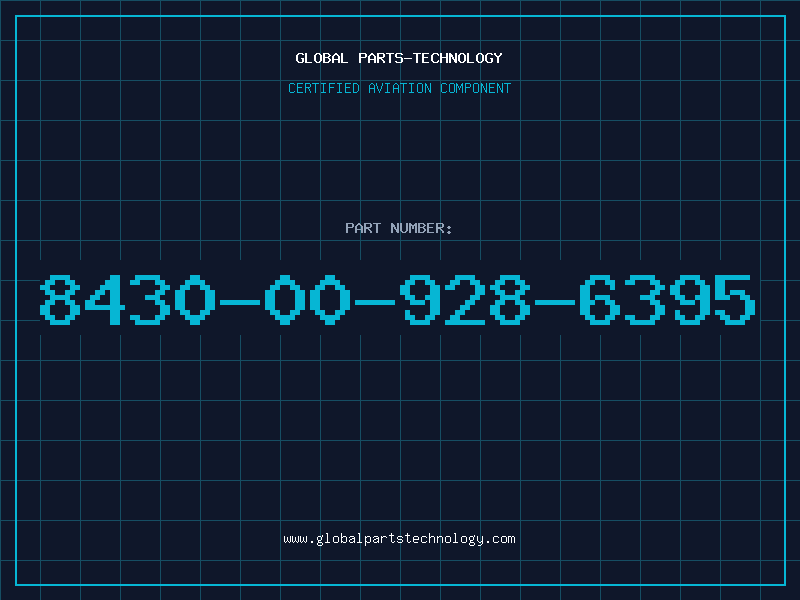 Aviation Part 8430-00-928-6395