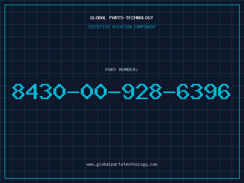 Aviation Part 8430-00-928-6396