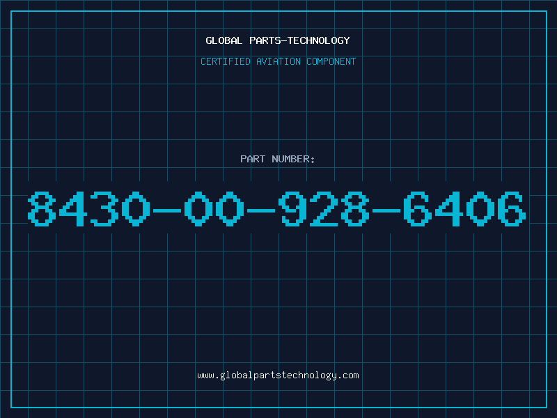 Aviation Part 8430-00-928-6406