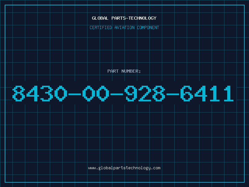 Aviation Part 8430-00-928-6411