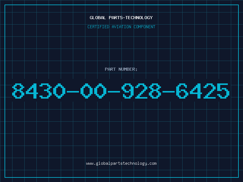 Aviation Part 8430-00-928-6425