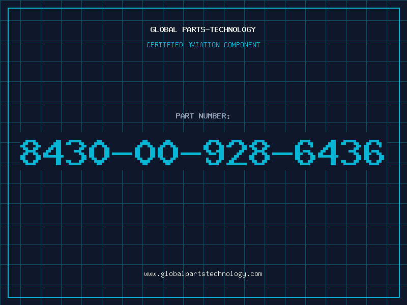 Aviation Part 8430-00-928-6436
