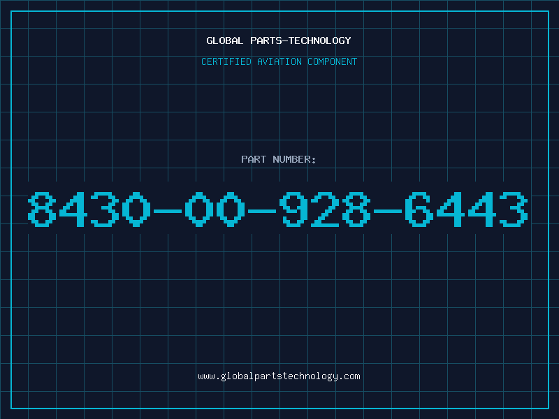 Aviation Part 8430-00-928-6443