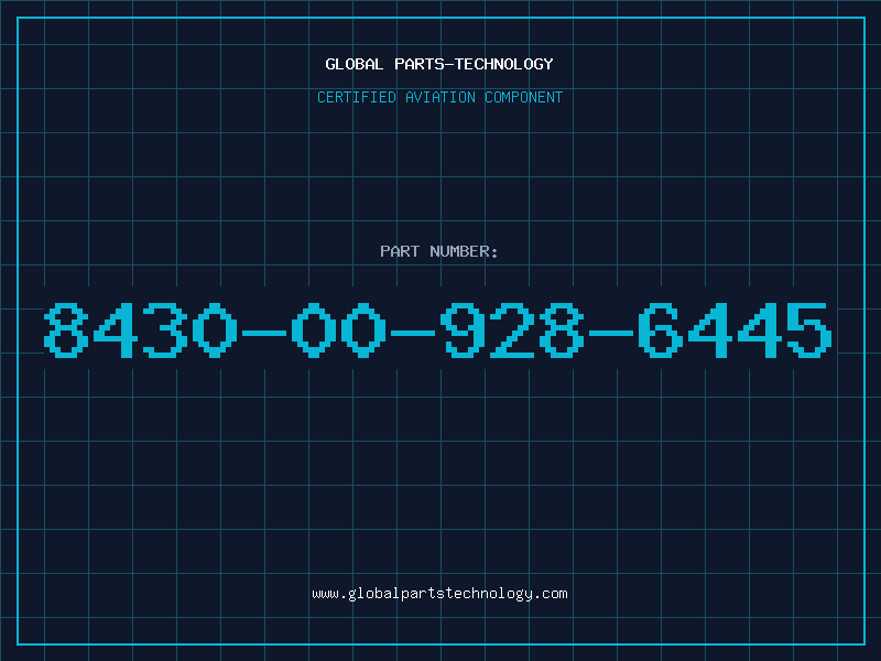 Aviation Part 8430-00-928-6445