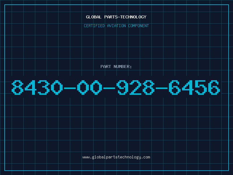 Aviation Part 8430-00-928-6456