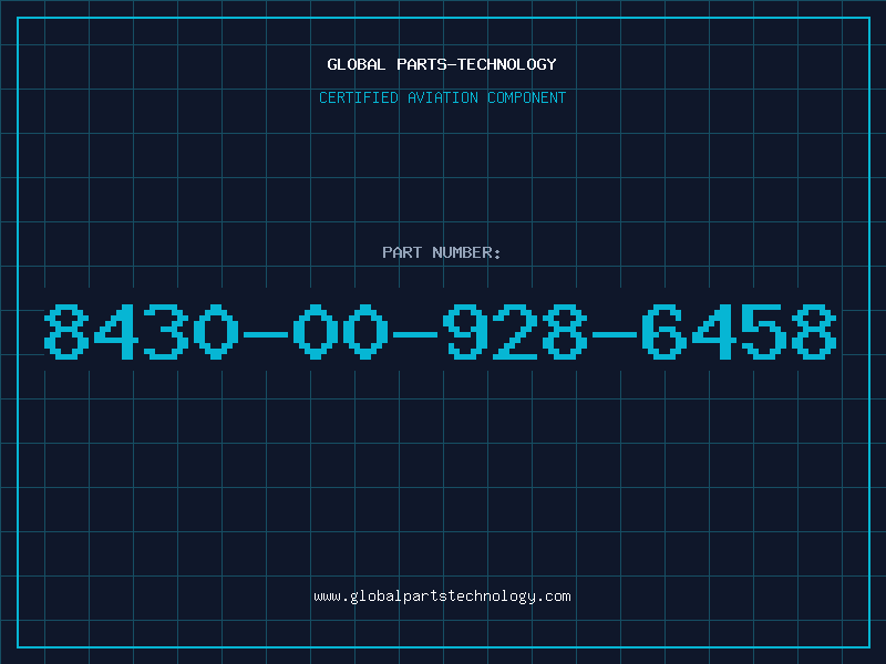 Aviation Part 8430-00-928-6458