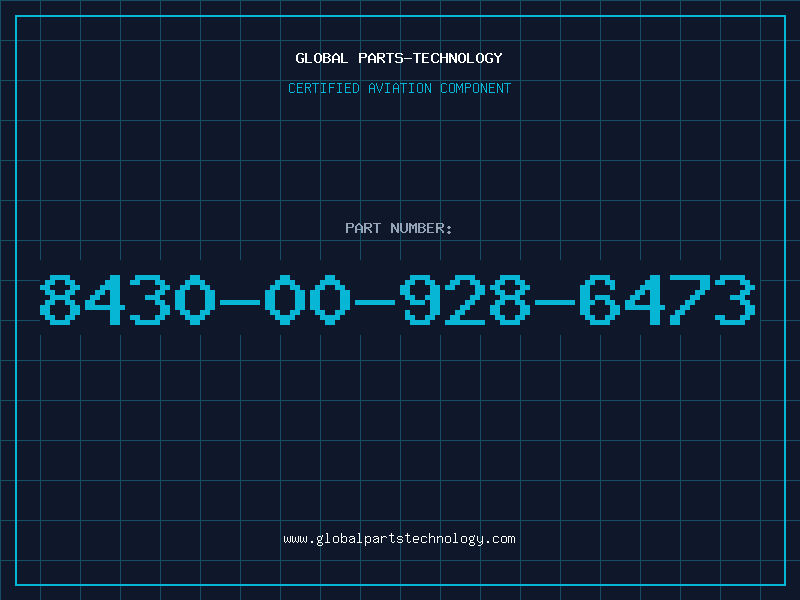 Aviation Part 8430-00-928-6473