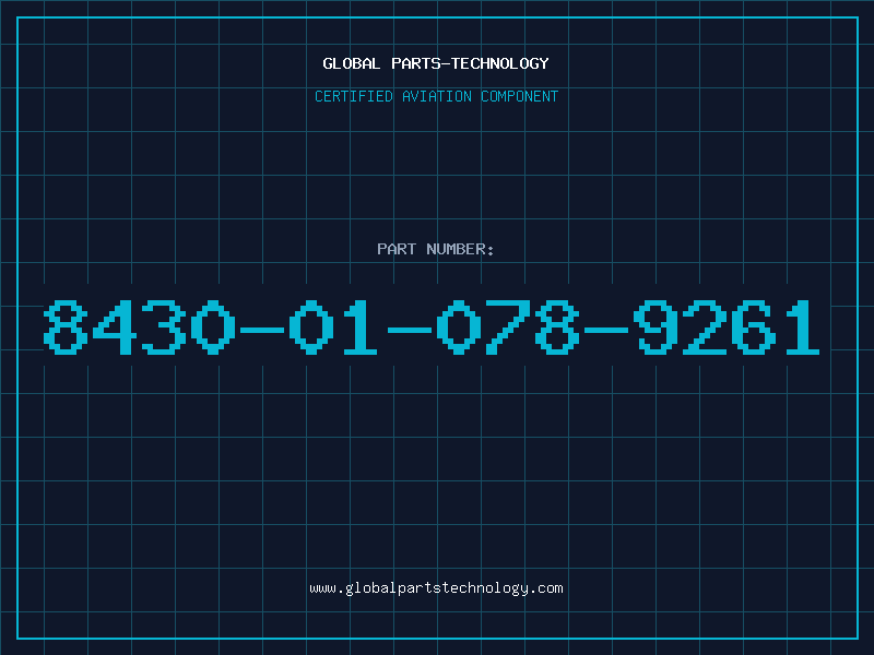 Aviation Part 8430-01-078-9261