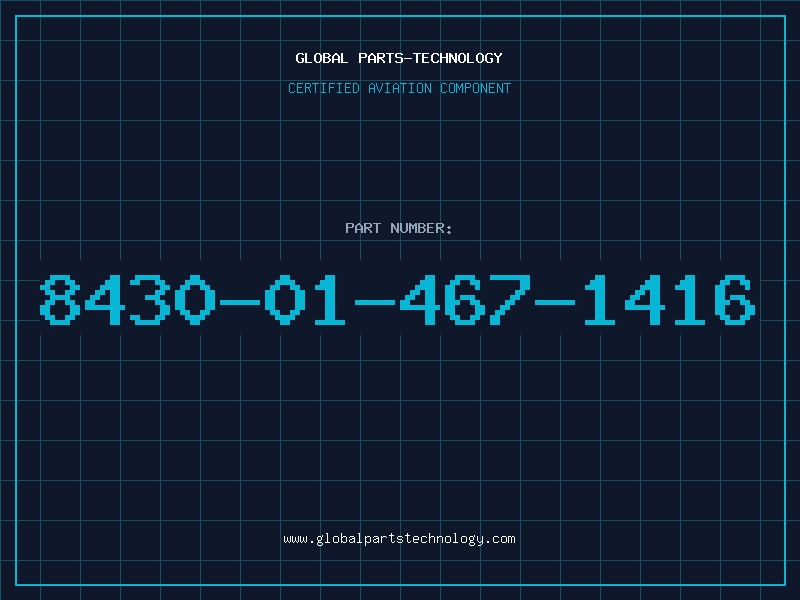 Aviation Part 8430-01-467-1416