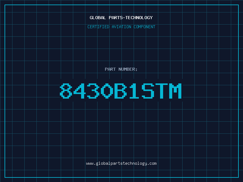 Aviation Part 8430B1STM