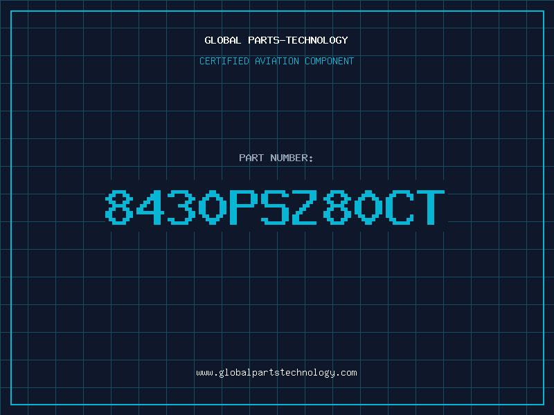 Aviation Part 8430PSZ80CT