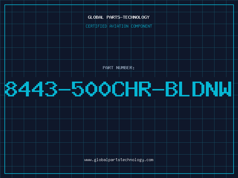 Aviation Part 8443-500CHR-BLDNW