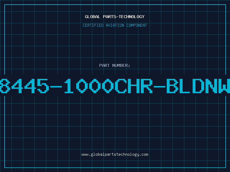 Aviation Part 8445-1000CHR-BLDNW