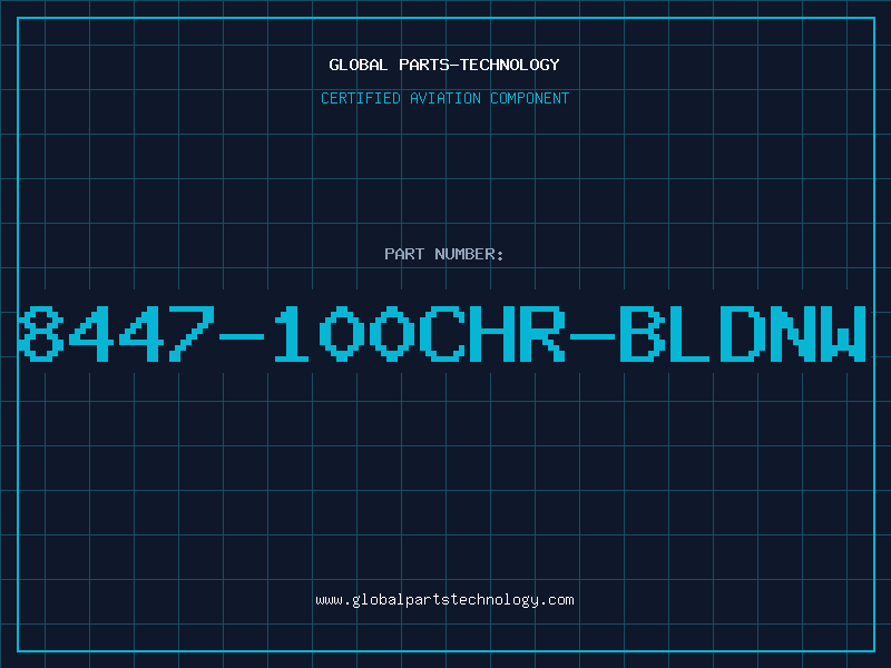 Aviation Part 8447-100CHR-BLDNW