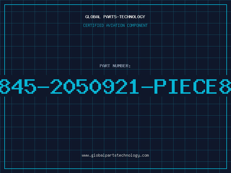 Aviation Part 845-2050921-PIECE8