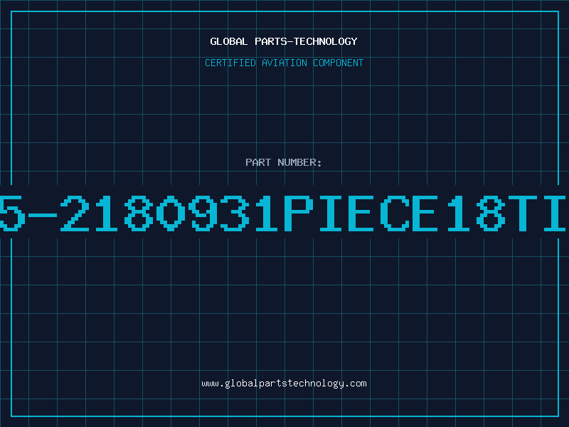 Aviation Part 845-2180931PIECE18TITM