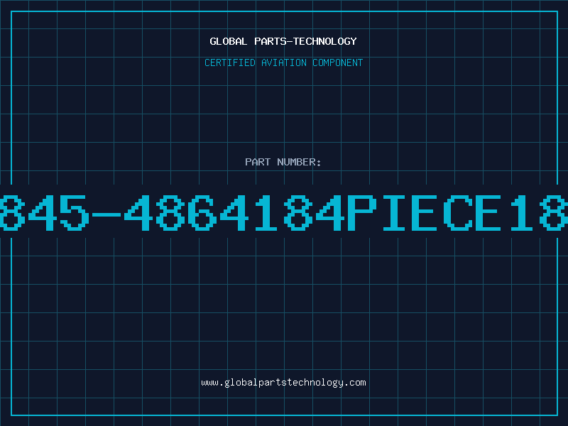 Aviation Part 845-4864184PIECE18