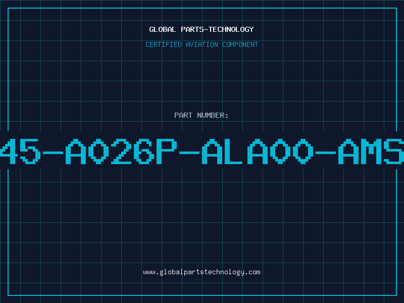 Aviation Part 845-A026P-ALA00-AMSP