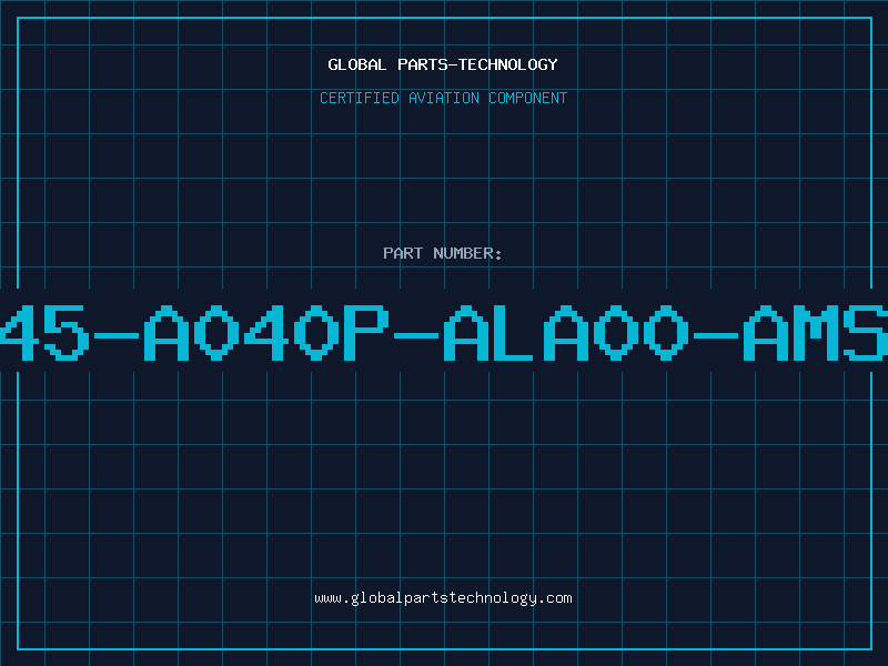 Aviation Part 845-A040P-ALA00-AMSP