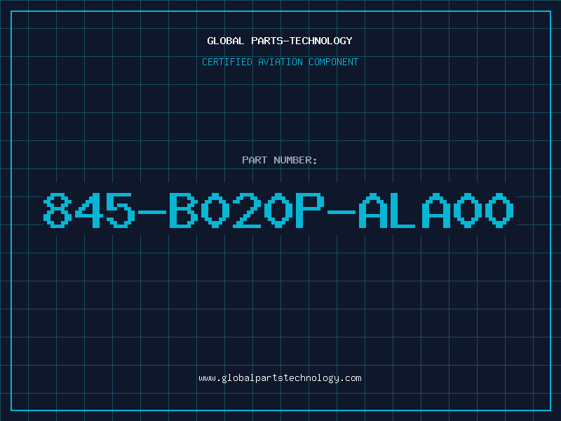 Aviation Part 845-B020P-ALA00