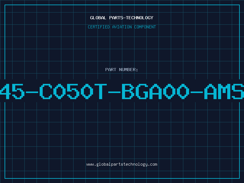 Aviation Part 845-C050T-BGA00-AMSP