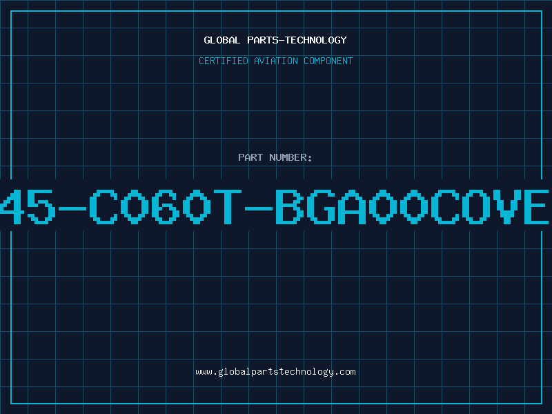 Aviation Part 845-C060T-BGA00COVER